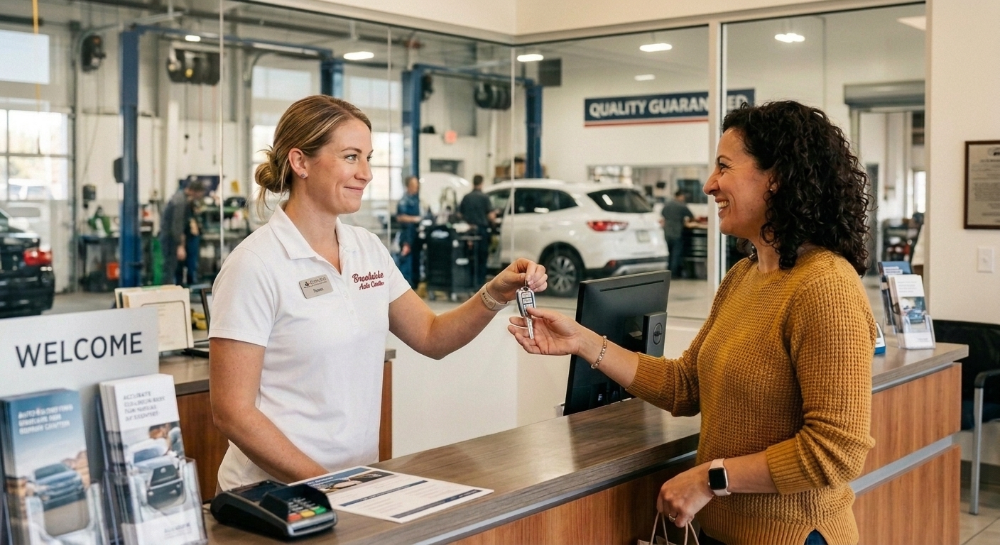 On-site rental cars for collision customers